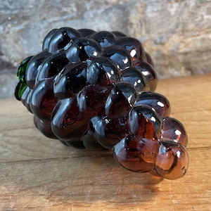 Ornamental Blown Glass Grapes