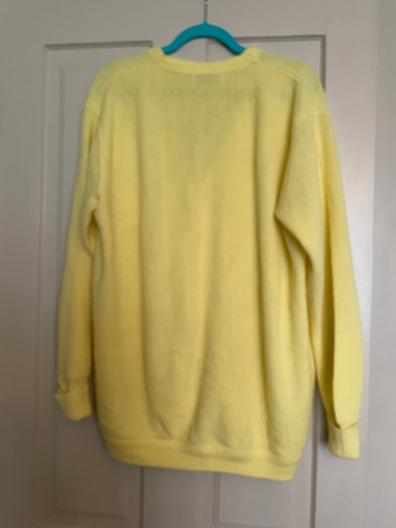 Vintage Yellow Pickering Orlon Men's Cardigan Swe… - image 6