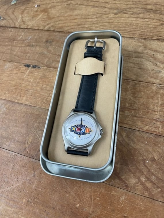 Super Bowl 32 Fossil Watch