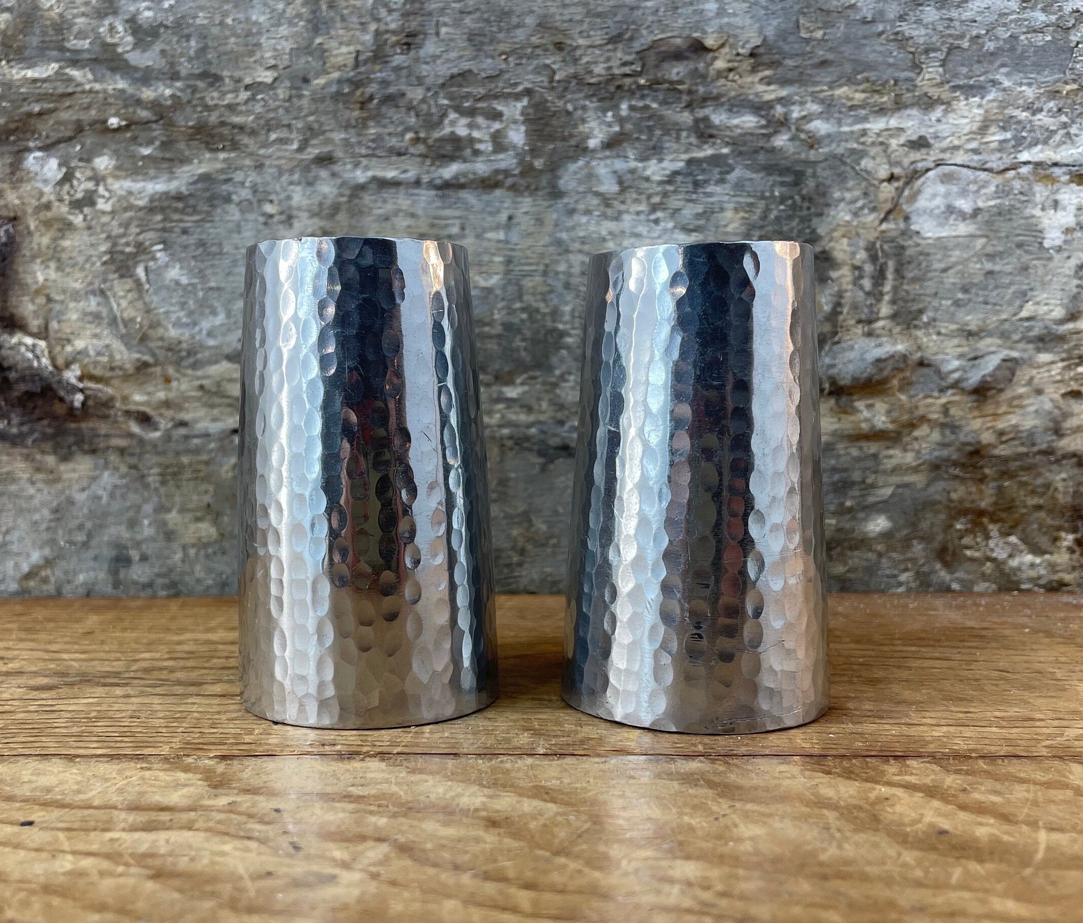 Set of Two Stainless Steel Salt and Pepper Grinders – karvingking