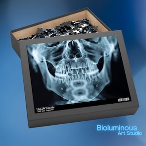 Rompecabezas de radiografía dental. Rompecabezas de odontología. Regalo único para entusiastas de la medicina, cumpleaños o graduaciones. Actividad divertida para toda la familia. Alivio del estrés.