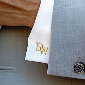 Gemelos personalizados para padrinos de boda, gemelos con inicial personalizada, gemelos con nombre, propuesta de padrino, regalo para padrino, gemelos de boda para novio, padre.