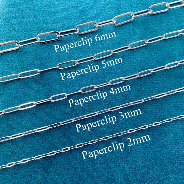 Paperclip Top Paperclip Necklace - Etsy New Zealand