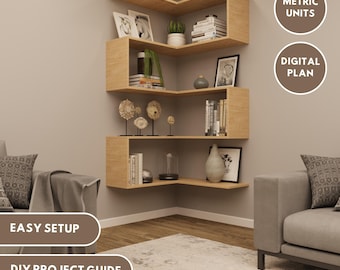 PDF Download | DIY Plans | Dıy | Wood Plans | Wood Shelf | Shelf | Easy Build | Home Decor Plans