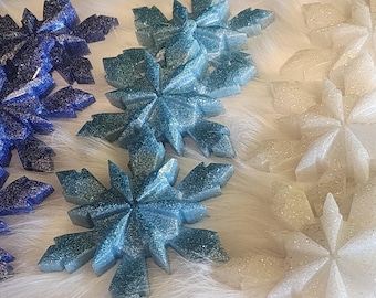 3 SET Snowflake ornaments