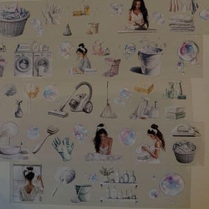 PET Washi Tape Frühjahrsputz 10m