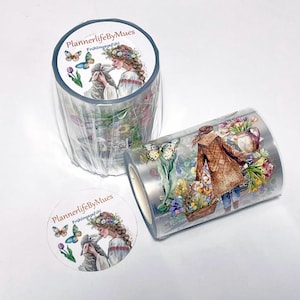 PET Washitape Spring Feeling Loop 1,73 m verhoogde structuur