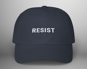 Resist Hat Embroidered, Resist Dad Cap, Do Not Concede The Fight Kamala Harris, Anti-Trump Message Hat, Political Cap, Gift for Democrats
