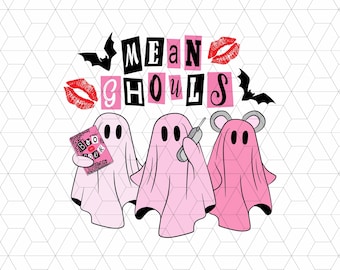 Mean Ghouls Png, Mean Girls Png, Fichier De Sublimation Mean Girls, Mean Girls Png, Ghouls Girls Png, Tendances D'halloween, Filles Roses png
