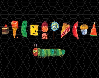 Eric Carle the Very Hungry Caterpillar Feast Png, Back to School Png ...