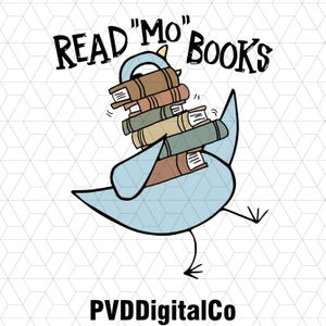 Read Mo Books Png,  Bookworm Png, Back to school Png, Book Lover Gift, Mo Friends Png, Teacher Librarian Png, Piggie Elephant Pigeons Png