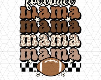 Football Mama Png, Funny Football Png, Game Day Png, Football Season Png, Sports Png, Retro Vintage Football, Football Png, Trendy Football