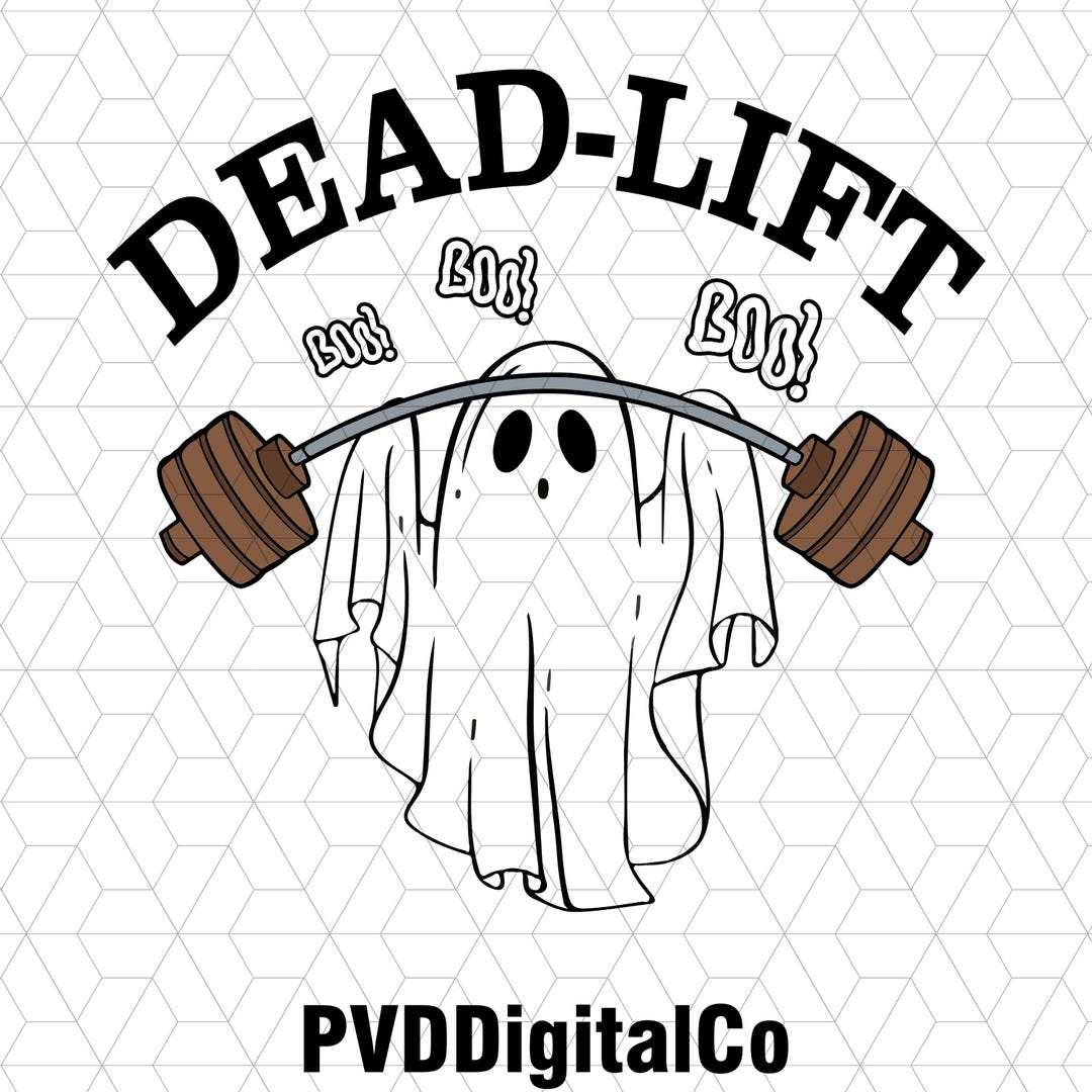 Ghost Gym Work Out Png, Boo Dead Life Png, Gym Halloween Png, Fitness ...