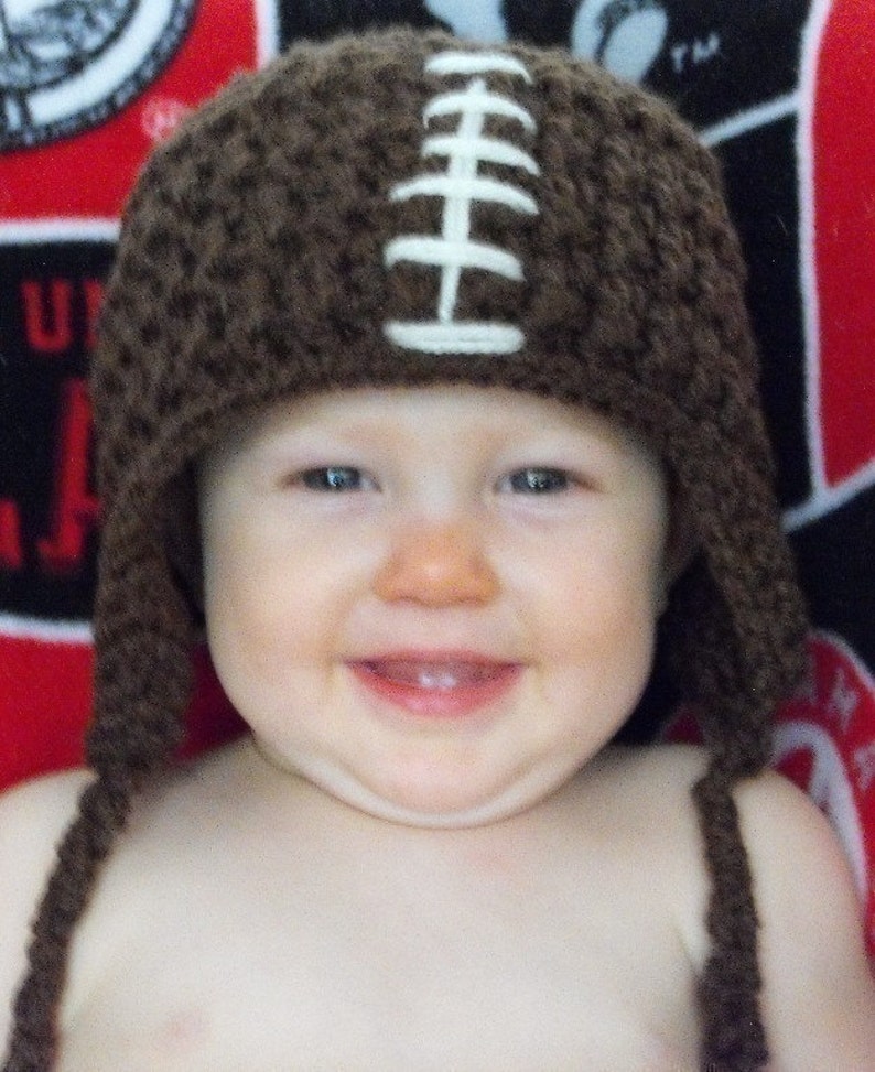 Photo Prop Football Hat for Baby or Toddler Etsy
