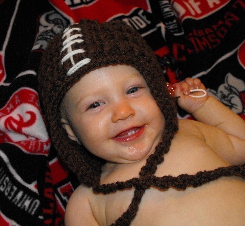 Photo Prop Football Hat for Baby or Toddler Etsy