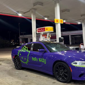 1x Hello Kitty Car Decals: Cuteness On the Go! Car Vinyl | Comics character, Designed Car Livery, Cast Vinyl Wrap