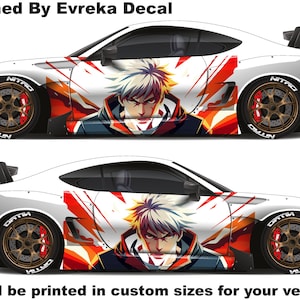 Lıght Yagami | Anime Car Wrap | Anime Car Decals | Vinyl stickers | Large decal | Charger, Challenger, Mustang, Camaro, Anime Cartoon