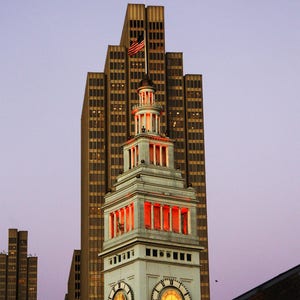 San Francisco Ferry Building Clock Tower - Fine Art Print