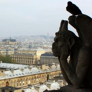 Gargoyles of Paris, France Fine Art Print image 1