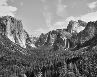 Yosemite National Park Tunnel View - Fine Art Print