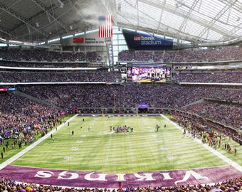 MN Vikings US Bank Stadium - Fine Art Print