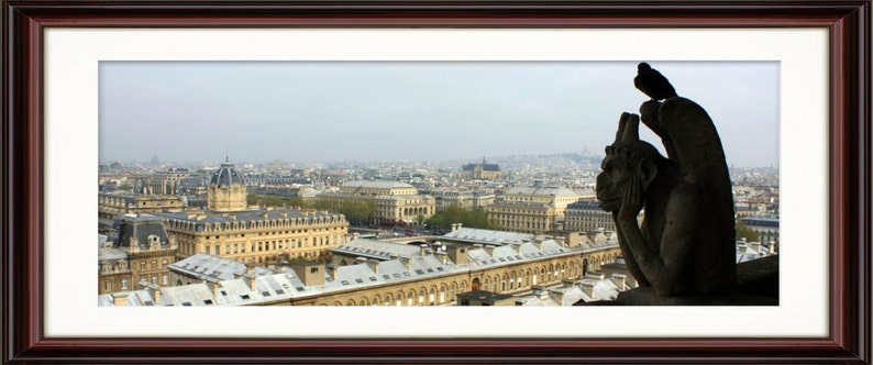 Gargoyles of Paris, France Fine Art Print image 2