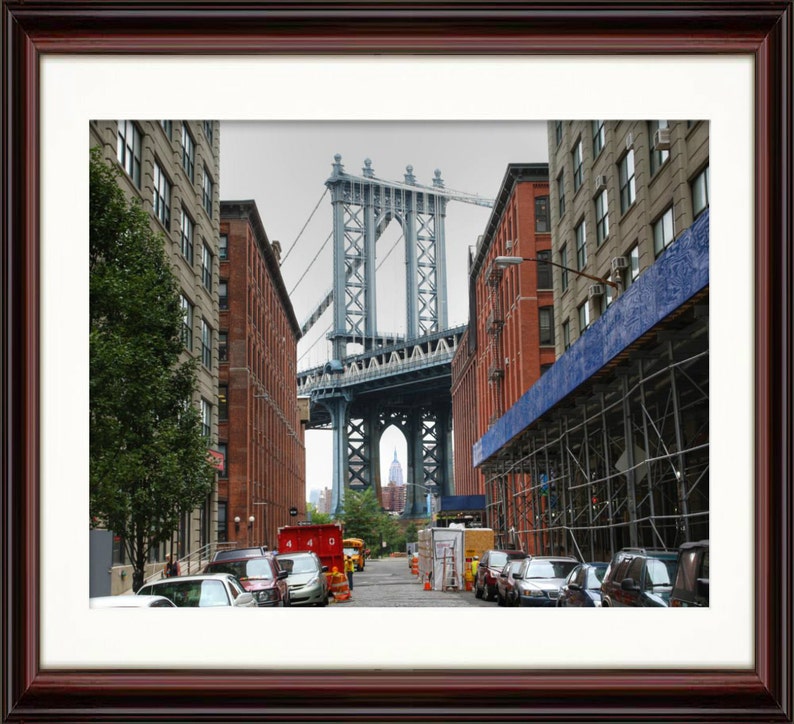 Manhattan Bridge, NY DUMBO Fine Art Print image 2