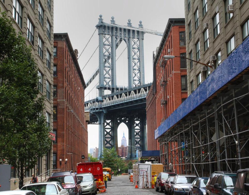 Manhattan Bridge, NY DUMBO Fine Art Print image 1