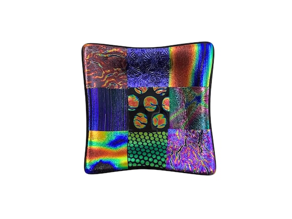 Patch quilt  dichroic Plate