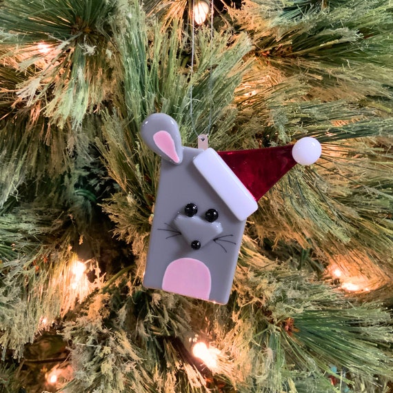 Mouse Christmas ornament