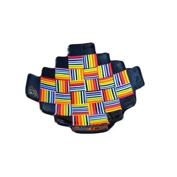 Zig Zag Black Border Bowl