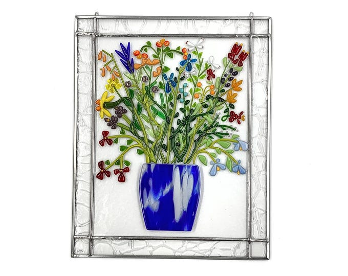 Vase with Flowers Panel
