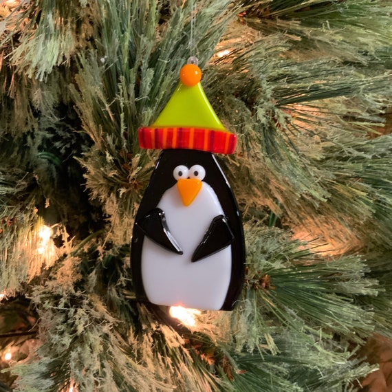 Penguin Christmas ornament