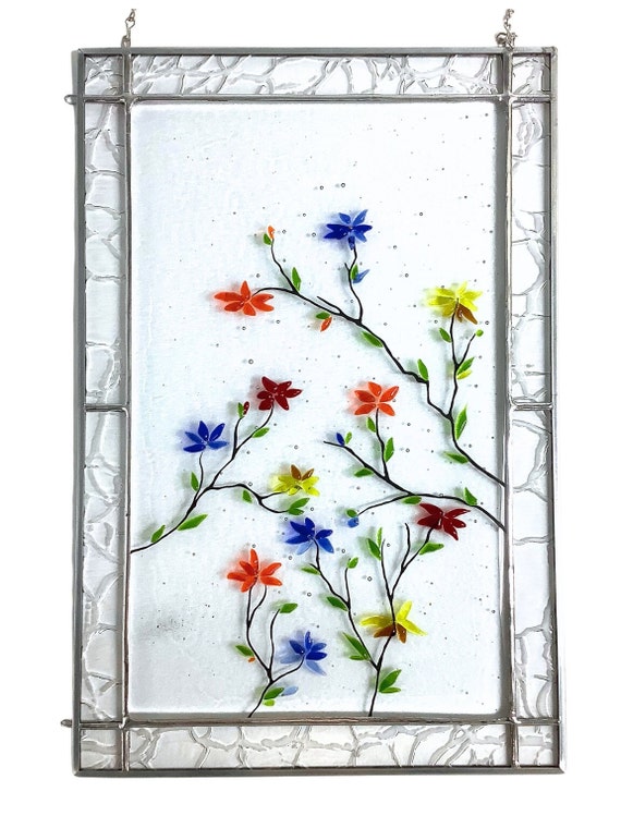 Delicate Flowers Panel