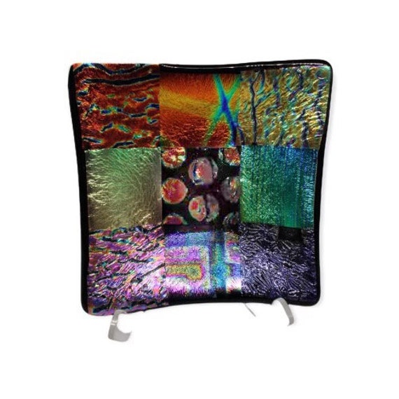 Patch quilt  dichroic Plate