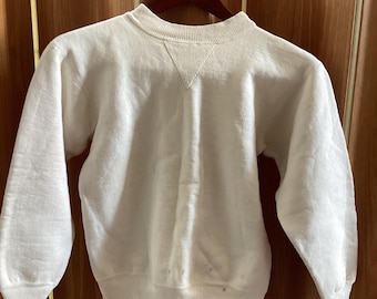 Vintage 1940s/1950s Double V Fraternity Sweatshirt - Men's Large