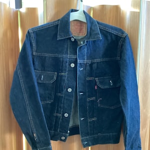 90s LVC 555 Levi’s Type 2 jacket Valencia 555 stamp size 36