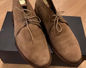 Sorel Chukka Chugalug Boots Men\'s Size 9 British Tan Leather Rubber Sole Shoe Vintage Men main image 3