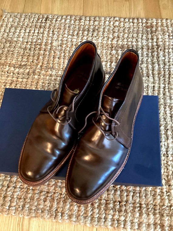 Alden Cigar Shell Cordovan Chukka Boots 9 D Barrie Last - Etsy