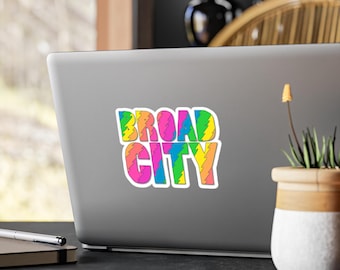 Broad City Sticker Kiss-Cut Vinyl Decals - Broad City Gift Ilana Abbi Jacobson