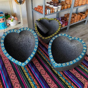 Hartvormige molcajete