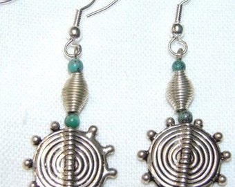 Sterling Silver Earrings on Wire