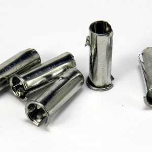 Steel nib insert for dip pens - globus holder - dip pen ferrule - fountain pen nib ferrule for calligraphy nibs - metal insert globus holder