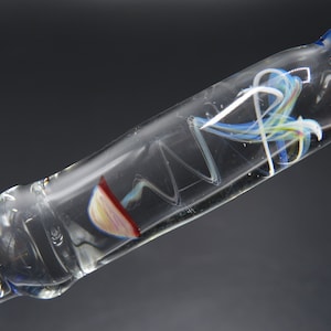 Kwallen glazen kroontjespen in blauw glas - unieke cadeaus voor hem - kalligrafie set optie - glazen kalligrafie & tekening vulpen - zeegeschenken