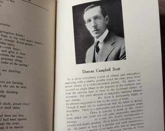 Antique Canadian Poetry Book