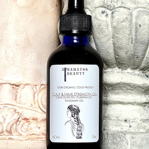 Scalp & hair strength oil