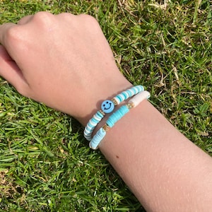 Bracelets de perles d&#39;argile
