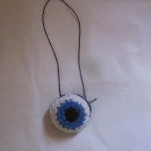 Third Eye Crochet Nose Warmer eye patch cat dog pet yarmulke
