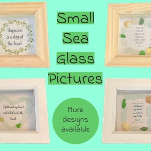 Small Sea Glass Art Pictures