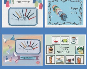 90th Birthday Cards - Milestone card - 4 variations - Free Shipping in USA